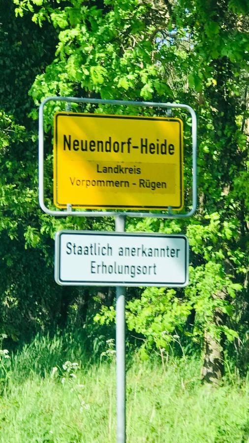 Zur Alten Boddenfischerei Ferienwohnung Heidezauber Neuendorf Heide Eksteriør billede