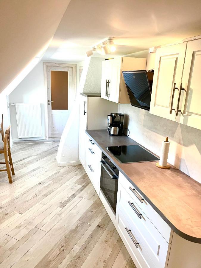 Zur Alten Boddenfischerei Ferienwohnung Heidezauber Neuendorf Heide Eksteriør billede